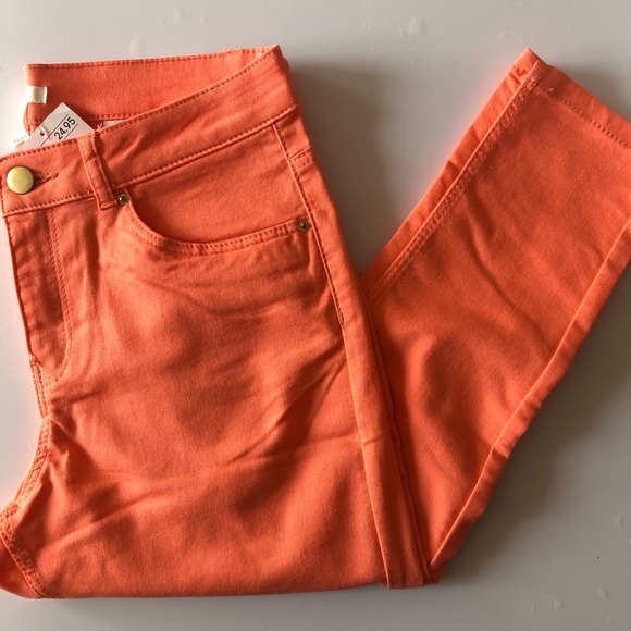 H&M Coral Skinny Jeans - Picture 3 of 4